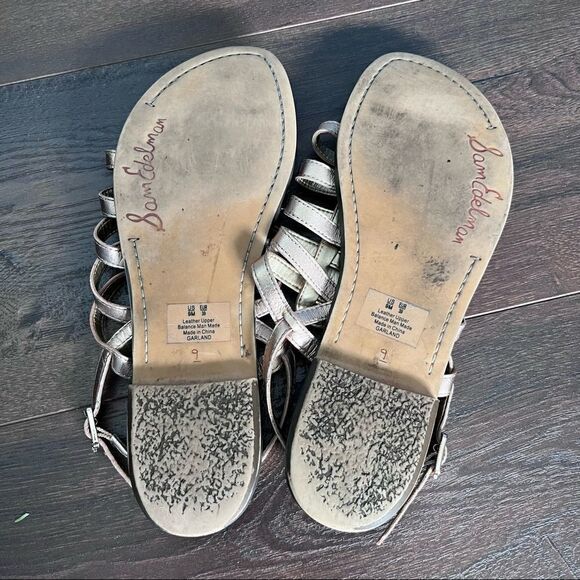 Sam Edelman Hamilton Rose Gold Sandal - Picture 2 of 4